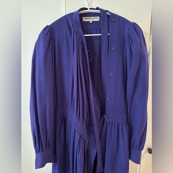 Saint Laurent Rive Gauche vintage wool dress - Picture 2 of 5